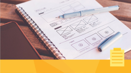 A journal with several layout designs idea, illustrating why layout is important.