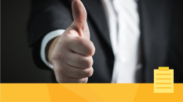 Thumbs up for employee retention.
