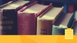 A series of English books used in a humanities course at a university.